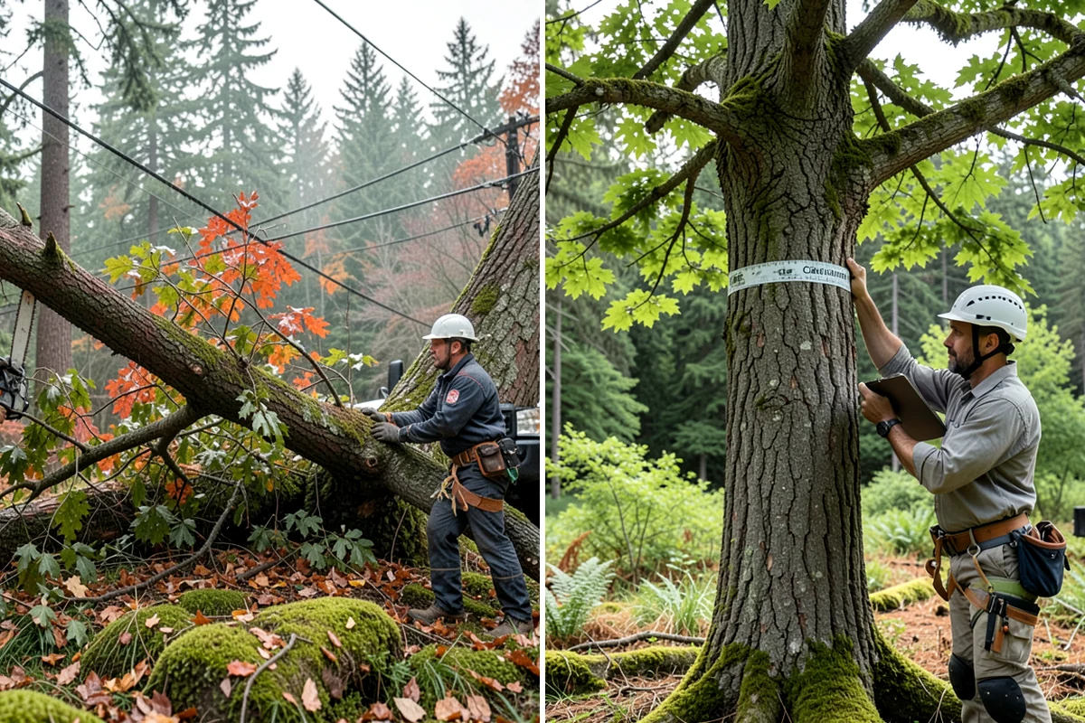 Root removal in Enumclaw, King County, WA - Locate and mark utilities before work