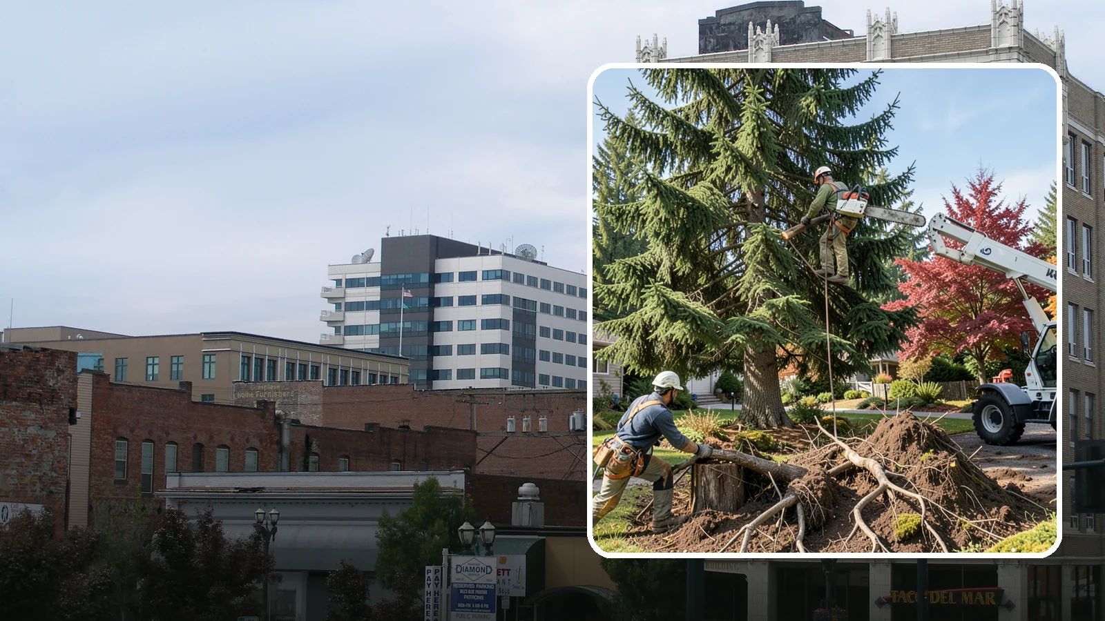 Root removal in Everett, Snohomish County, WA - The removal of roots remaining after tree or stump work.