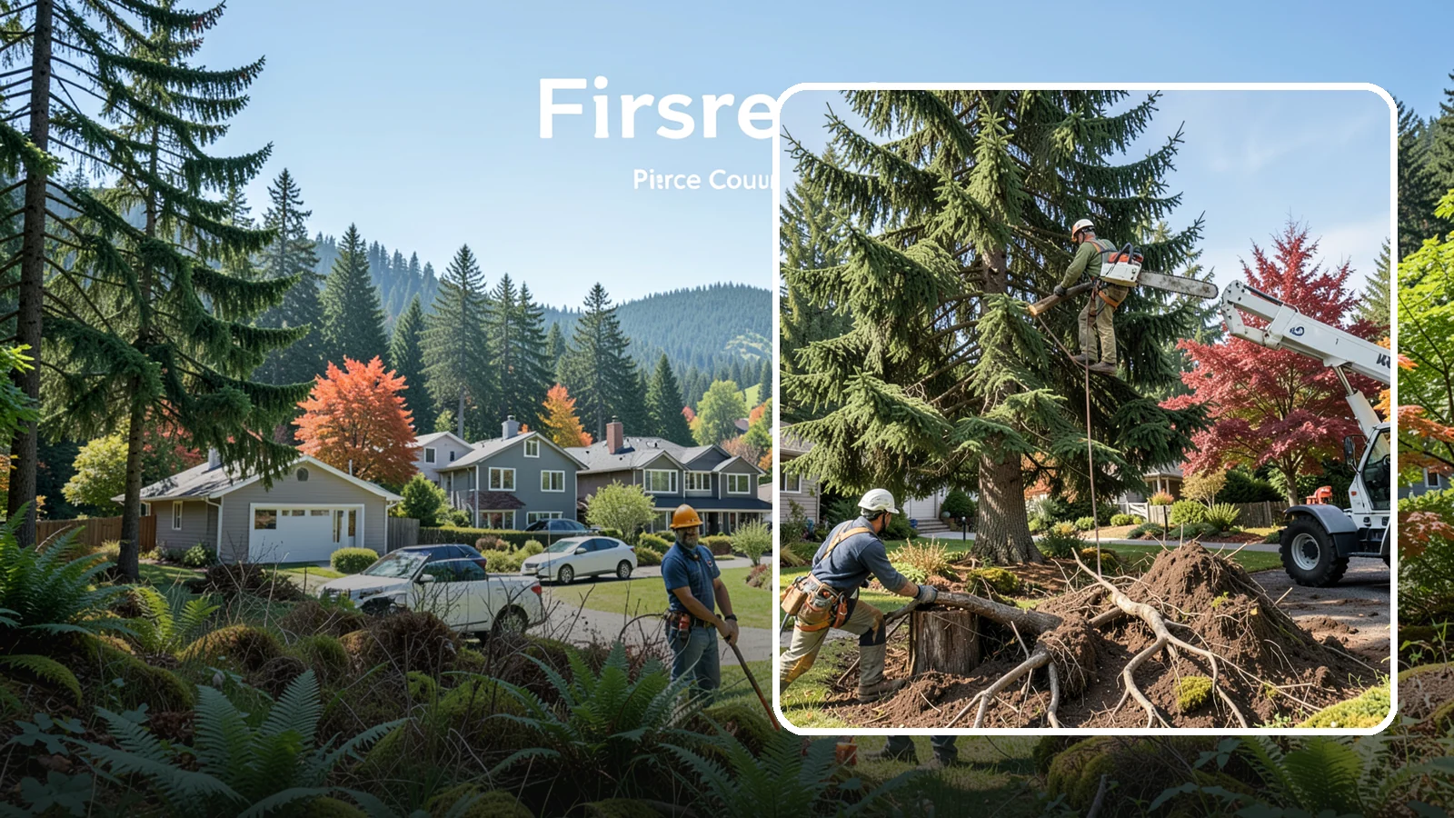 Root removal in Fircrest, Pierce County, WA - The removal of roots remaining after tree or stump work.