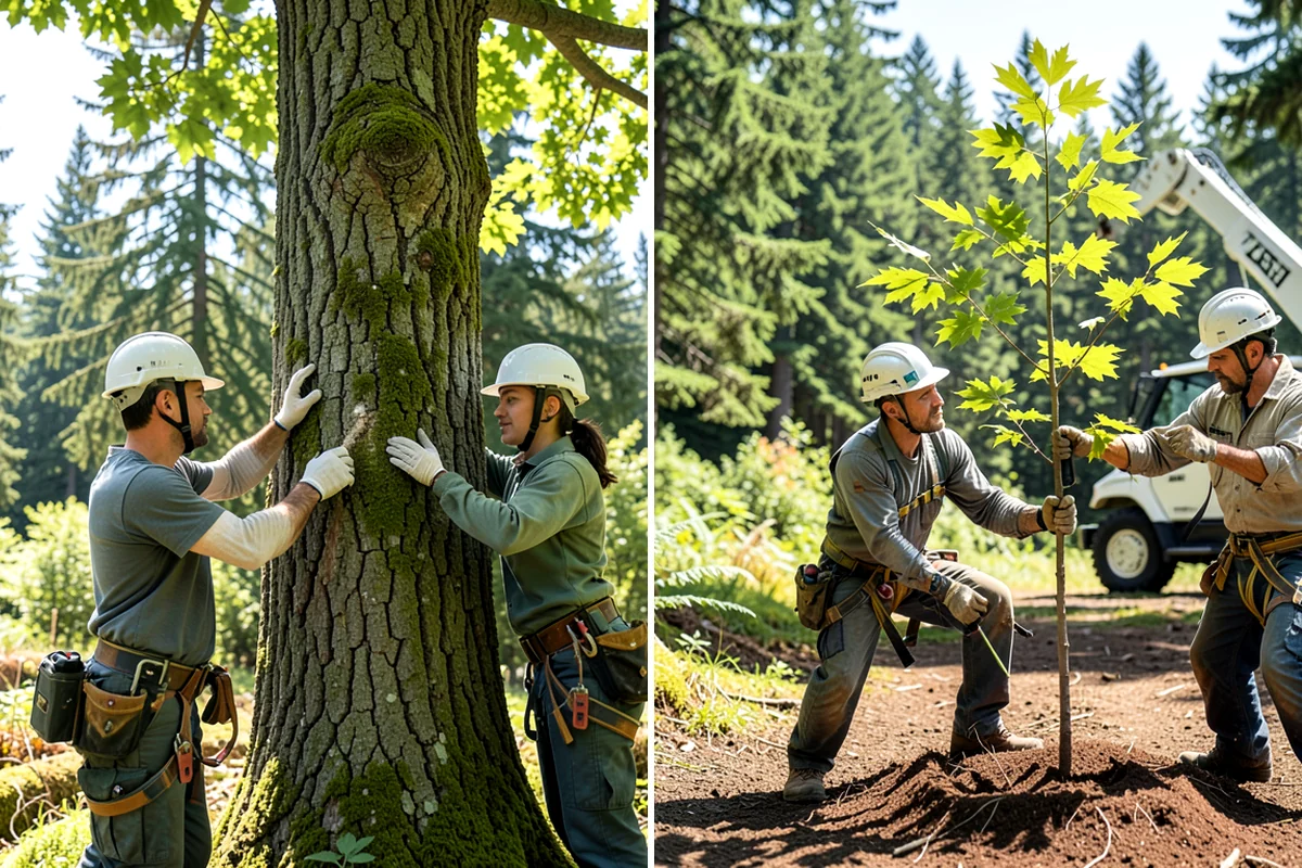 Root removal in Fircrest, Pierce County, WA - Locate and mark utilities before work