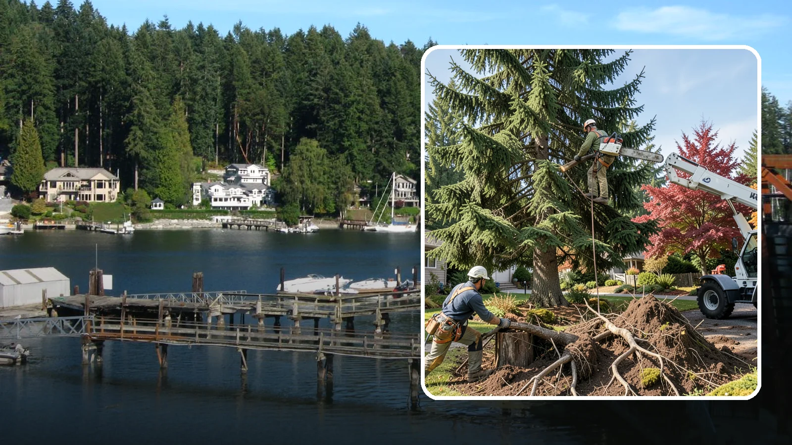 Root removal in Gig Harbor, Pierce County, WA - The removal of roots remaining after tree or stump work.