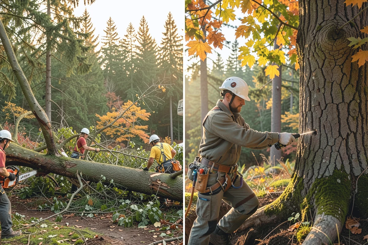 Root removal in Gold Bar, Snohomish County, WA - Locate and mark utilities before work
