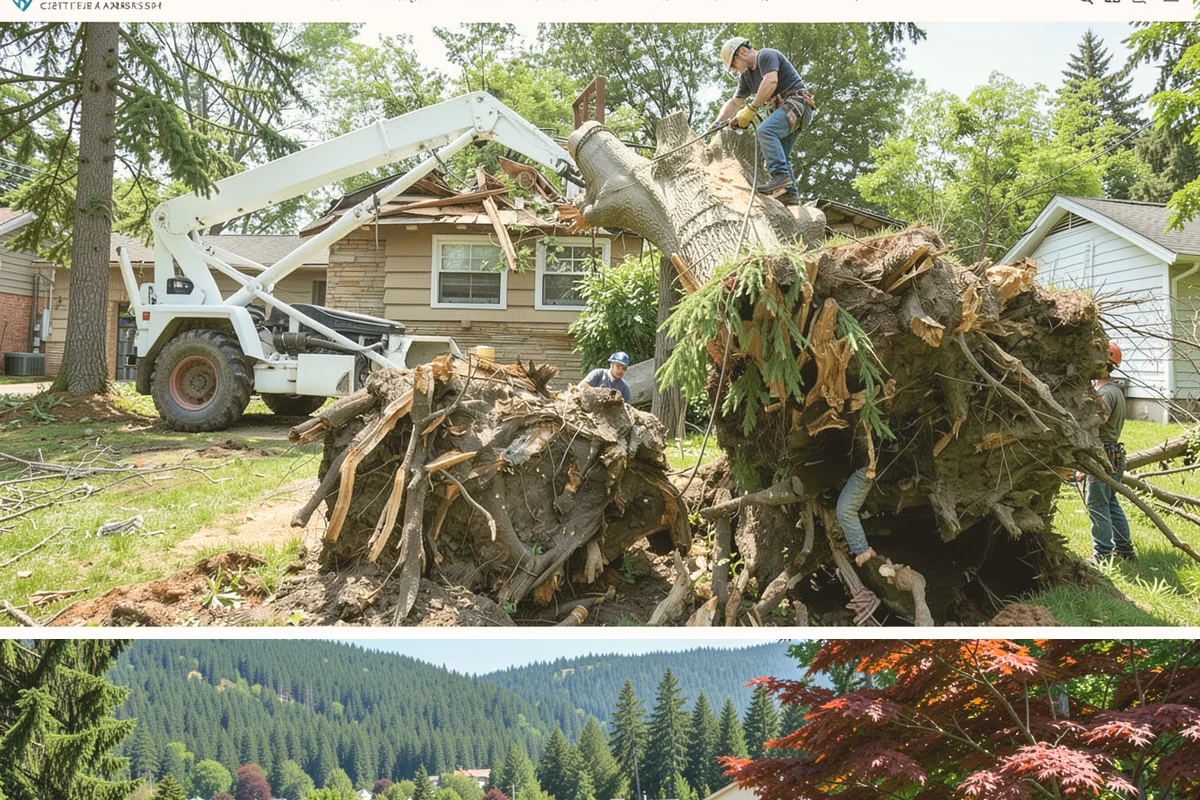 Root removal in Index, Snohomish County, WA - Work can generally proceed year-round in the Puget Sound climate but may be delayed during heavy rainfall that creates muddy...