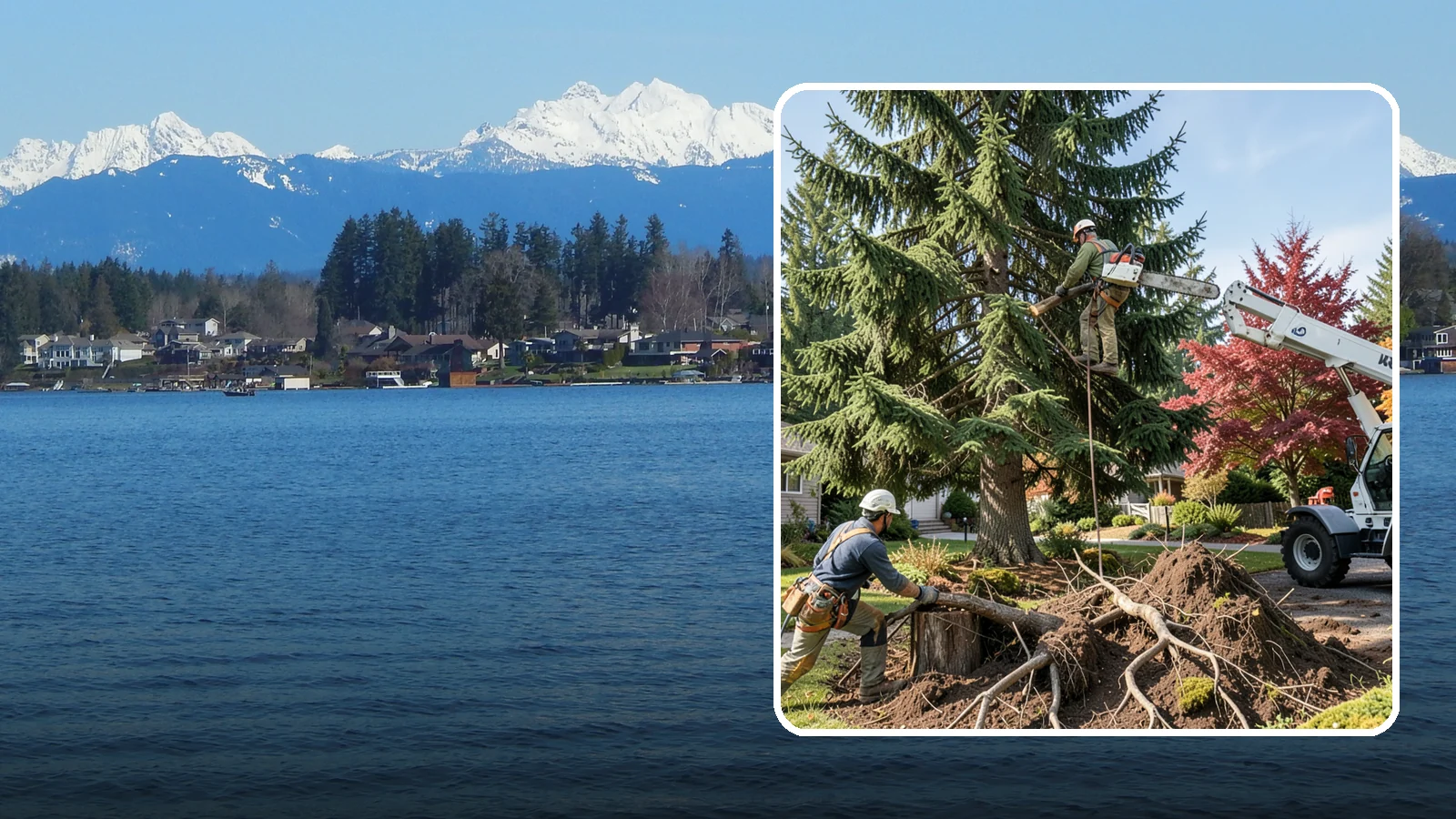 Root removal in Lake Stevens, Snohomish County, WA - The removal of roots remaining after tree or stump work.