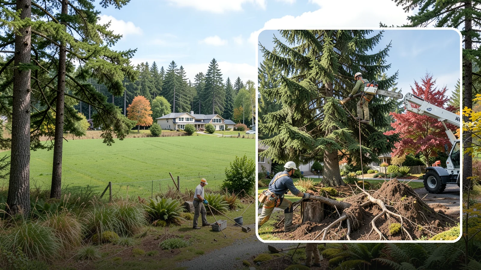 Root removal in Lyman, Skagit County, WA - The removal of roots remaining after tree or stump work.