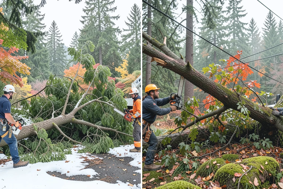 Root removal in Medina, King County, WA - Locate and mark utilities before work