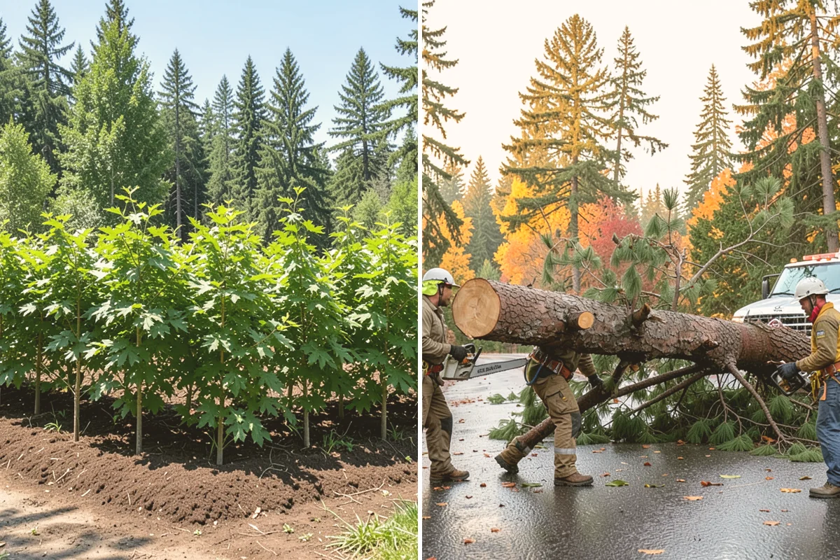 Root removal in Mount Vernon, Skagit County, WA - Locate and mark utilities before work