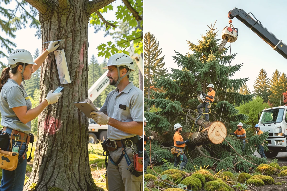 Root removal in Orting, Pierce County, WA - Locate and mark utilities before work