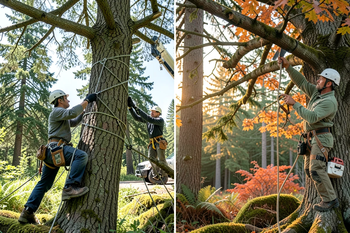 Root removal in Puyallup, Pierce County, WA - Locate and mark utilities before work