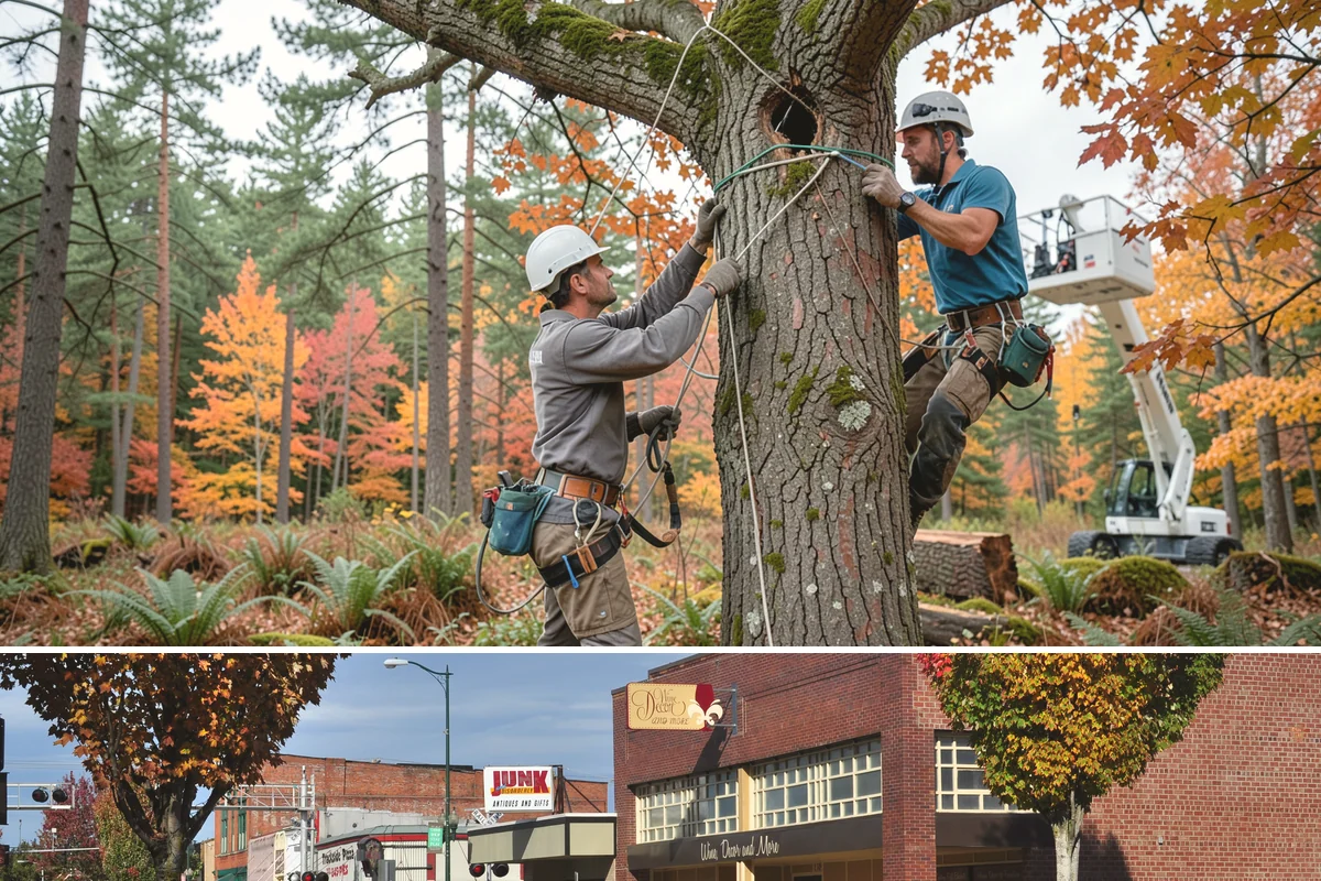 Root removal in Puyallup, Pierce County, WA - Work can generally proceed year-round in the Puget Sound climate but may be delayed during heavy rainfall that creates muddy...