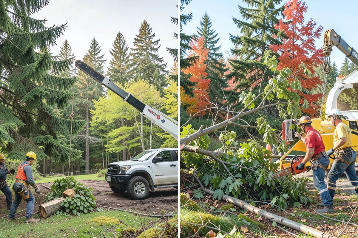 Root removal in Redmond, King County, WA - Locate and mark utilities before work