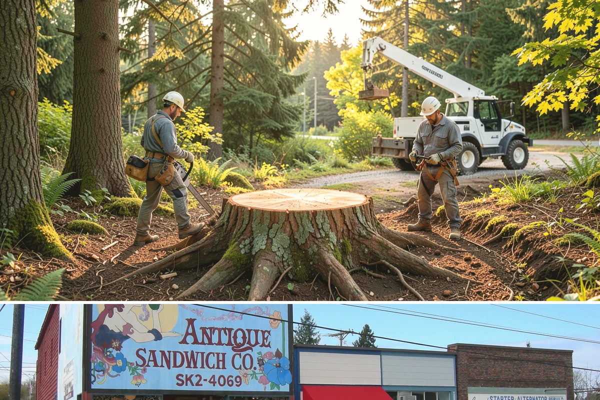 Root removal in Ruston, Pierce County, WA - Work can generally proceed year-round in the Puget Sound climate but may be delayed during heavy rainfall that creates muddy...