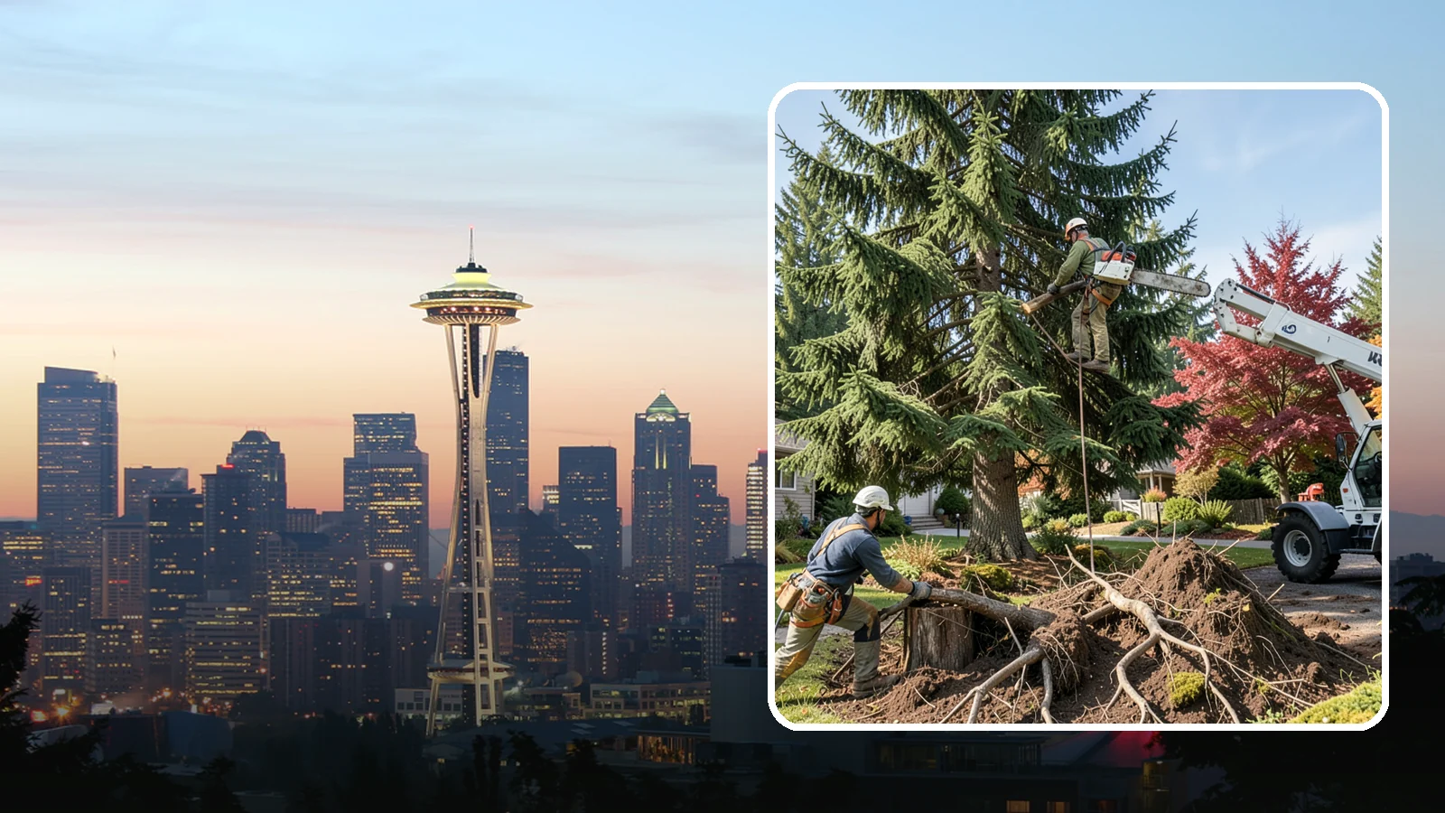 Root removal in Seattle, King County, WA - The removal of roots remaining after tree or stump work.