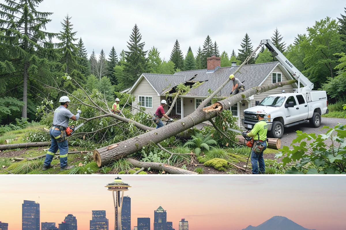 Root removal in Seattle, King County, WA - Work can generally proceed year-round in the Puget Sound climate but may be delayed during heavy rainfall that creates muddy...