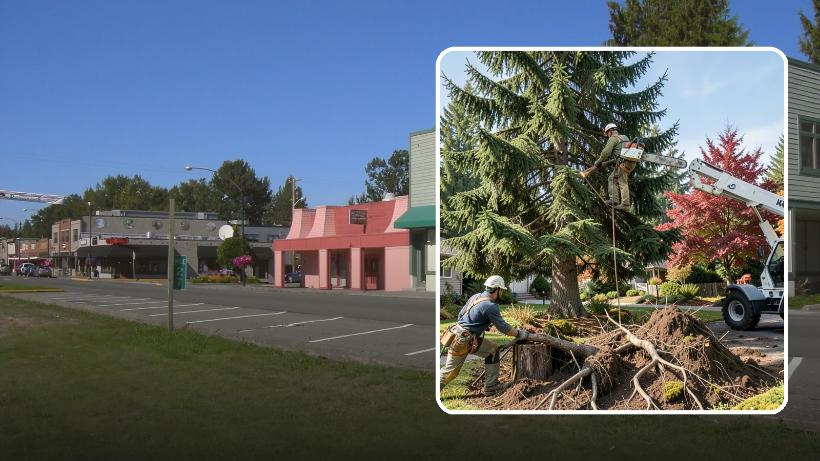 Root removal in Snoqualmie, King County, WA - The removal of roots remaining after tree or stump work.