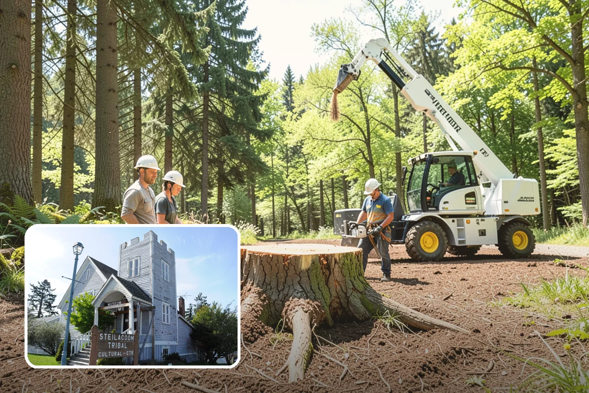 Root removal in Steilacoom, Pierce County, WA - Removes tripping hazards and obstructions