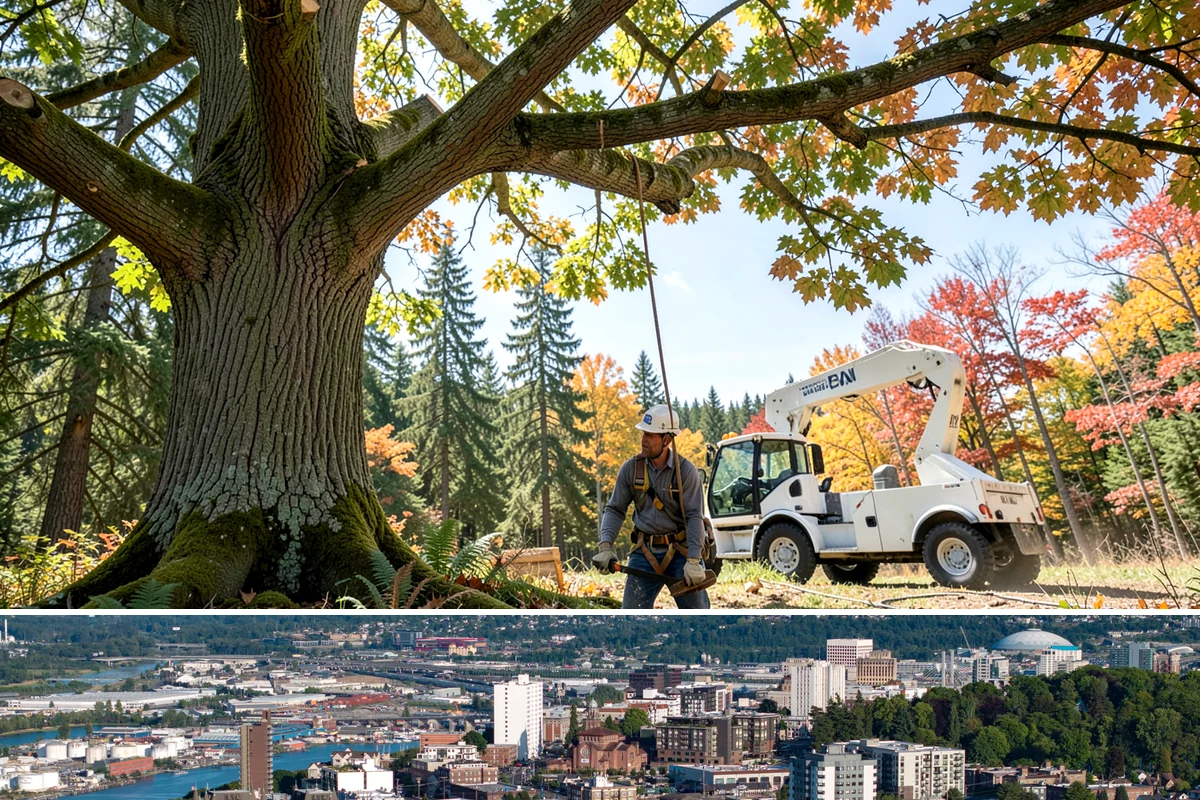 Root removal in Tacoma, Pierce County, WA - Work can generally proceed year-round in the Puget Sound climate but may be delayed during heavy rainfall that creates muddy...