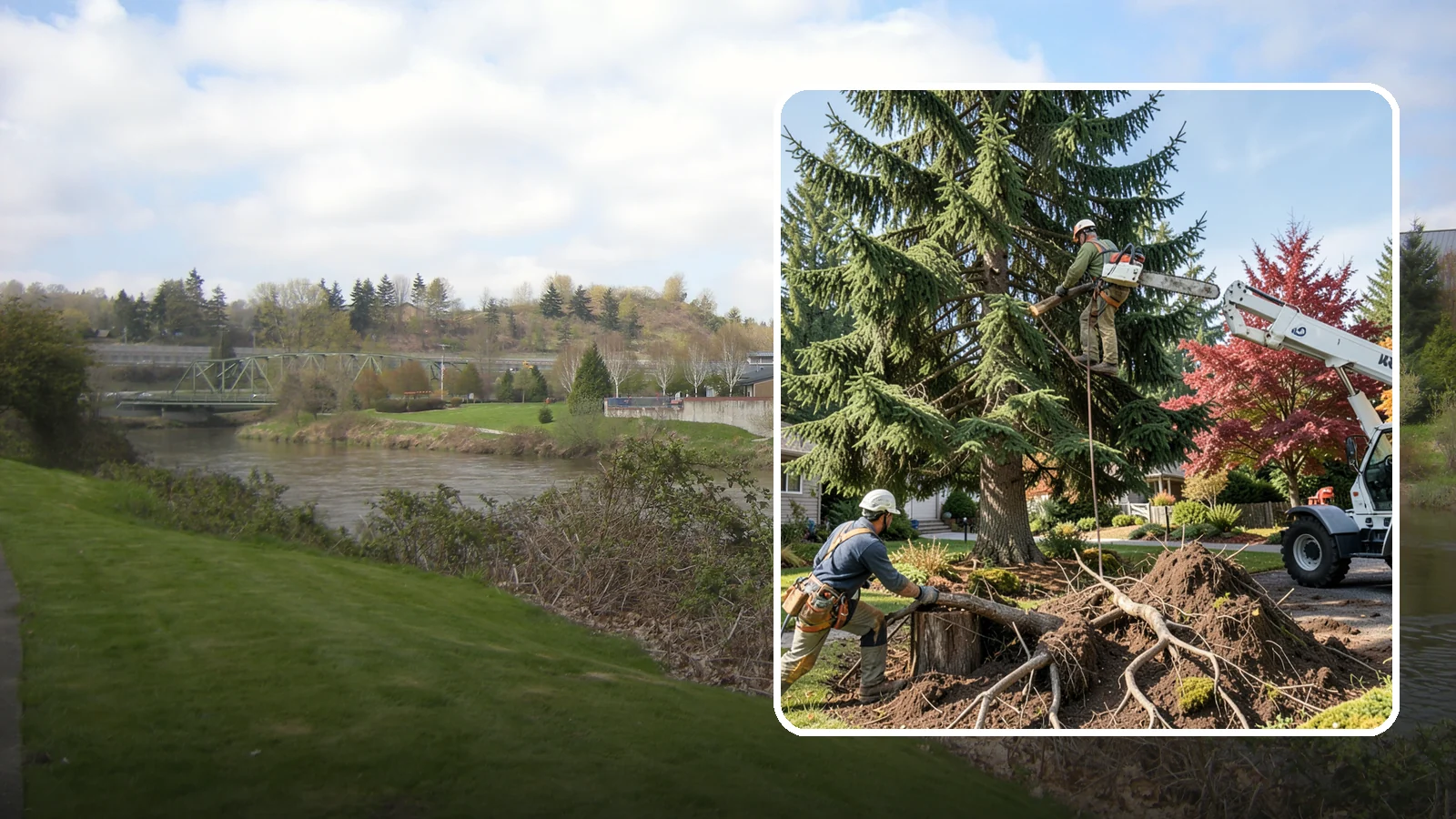 Root removal in Tukwila, King County, WA - The removal of roots remaining after tree or stump work.