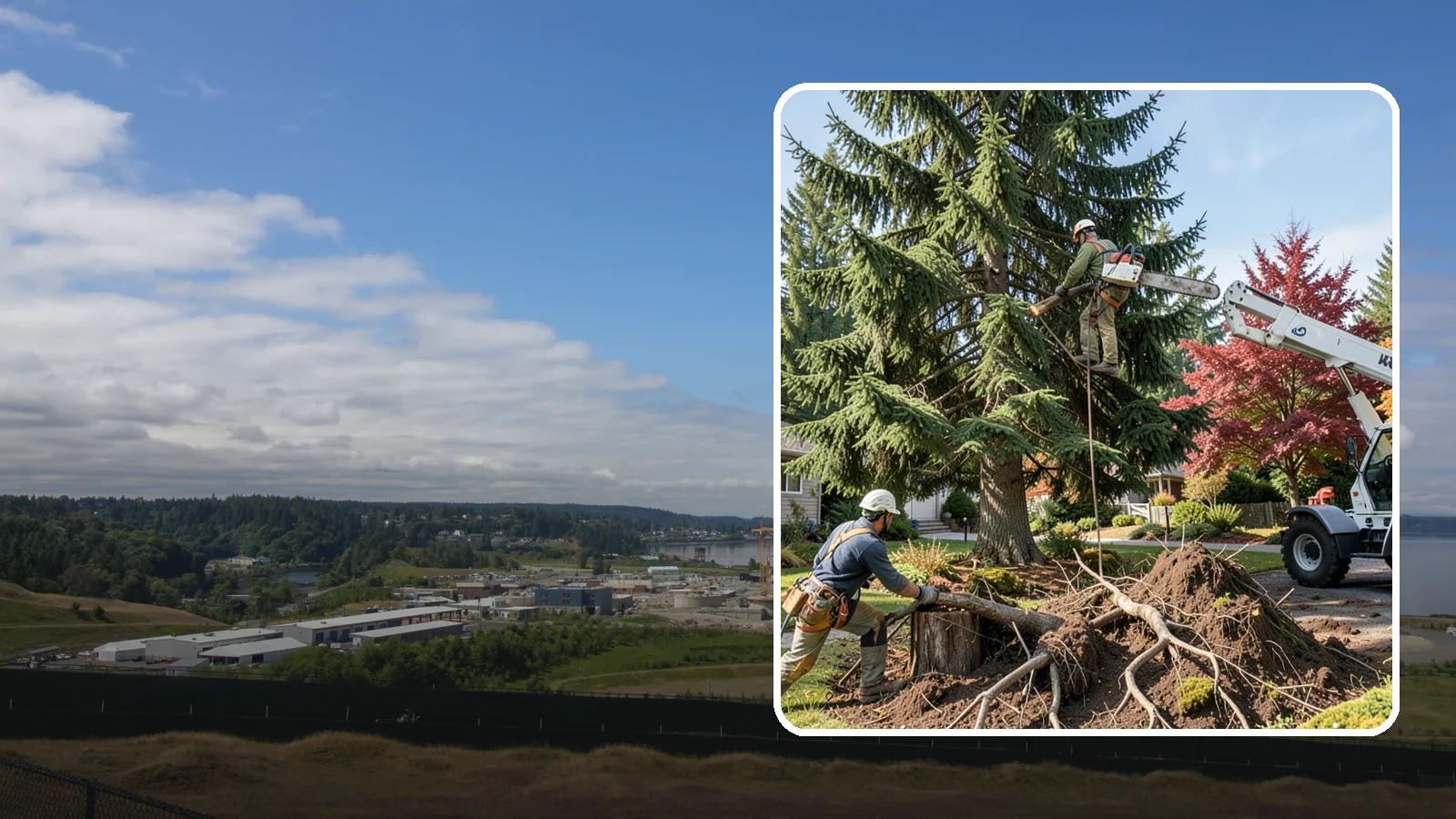 Root removal in University Place, Pierce County, WA - The removal of roots remaining after tree or stump work.
