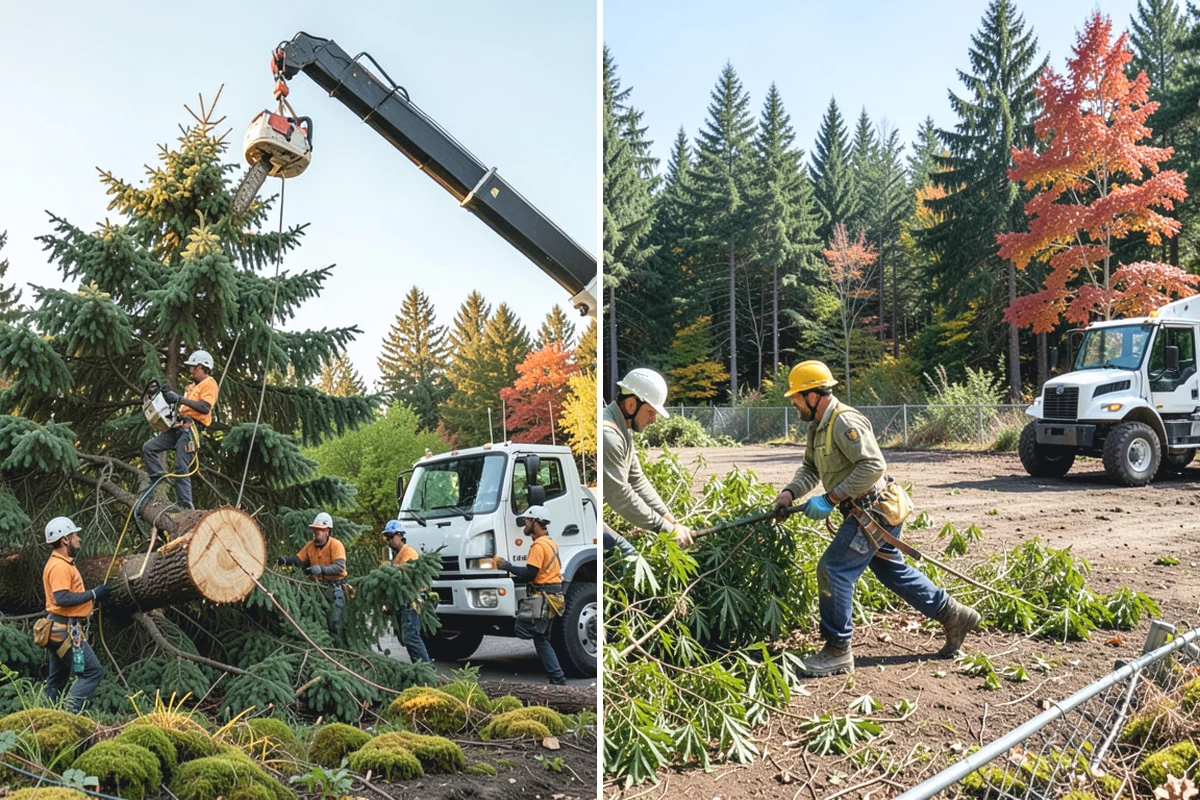 Root removal in Wilkeson, Pierce County, WA - Locate and mark utilities before work