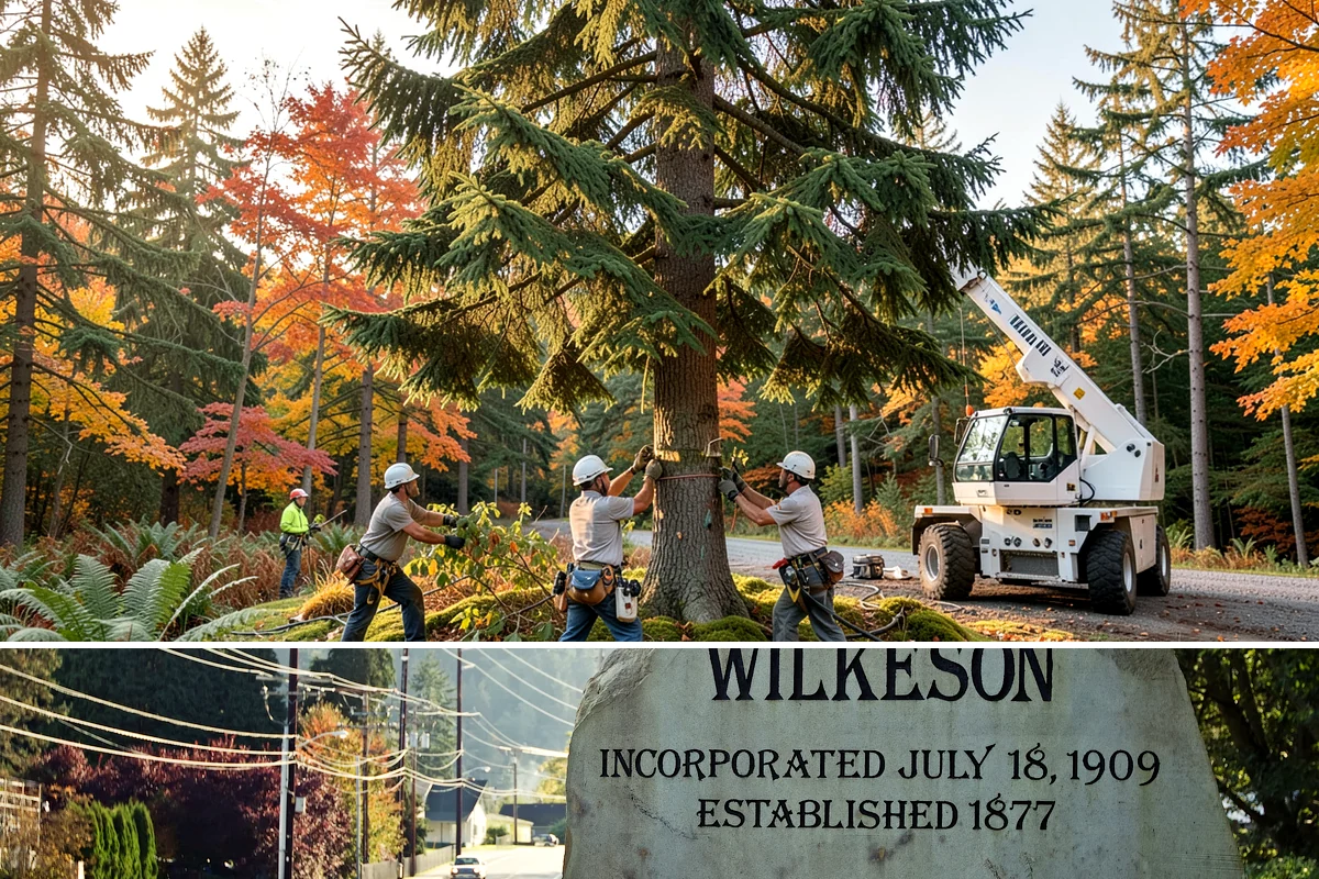 Root removal in Wilkeson, Pierce County, WA - Work can generally proceed year-round in the Puget Sound climate but may be delayed during heavy rainfall that creates muddy...