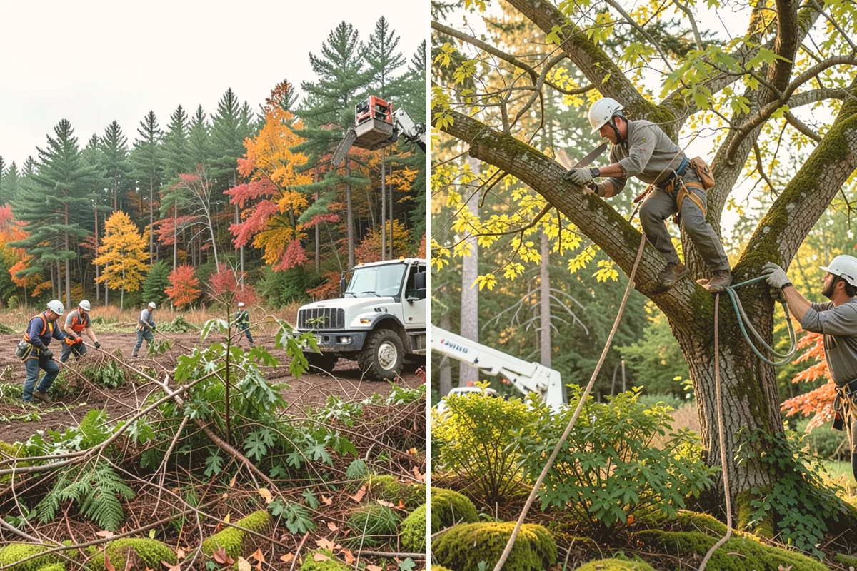 Root zone aeration in Bellevue, King County, WA - Inspect the tree and its site