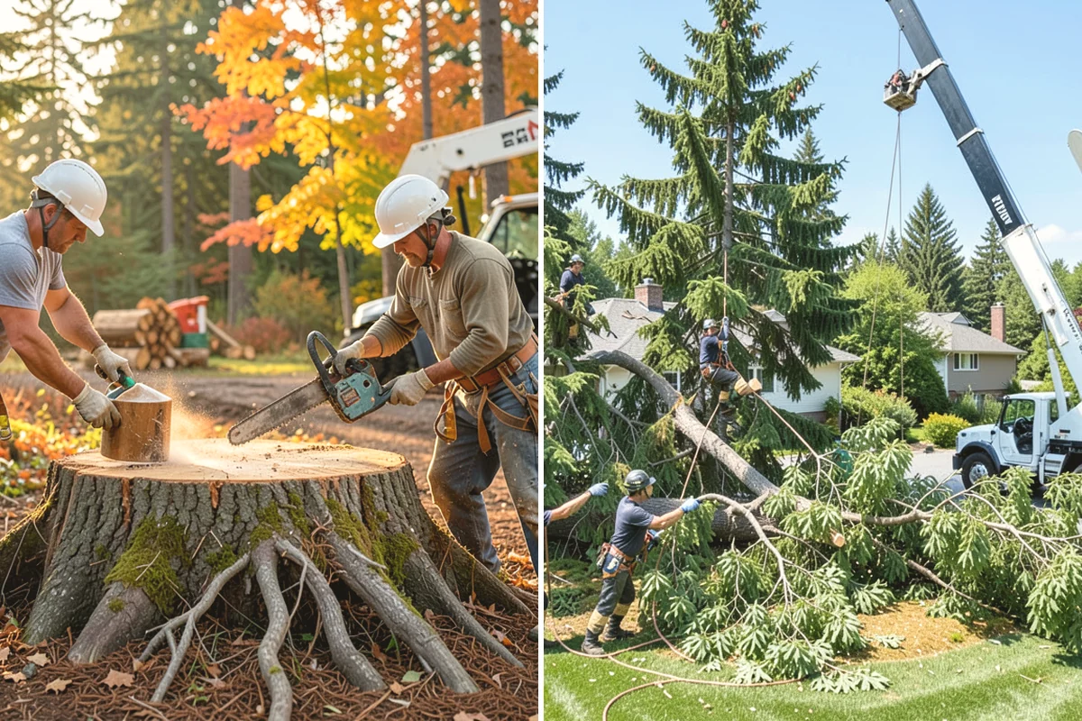 Root zone aeration in Burien, King County, WA - Inspect the tree and its site