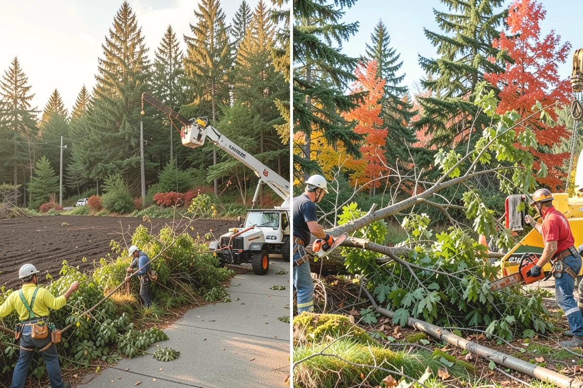 Root zone aeration in Burlington, Skagit County, WA - Inspect the tree and its site