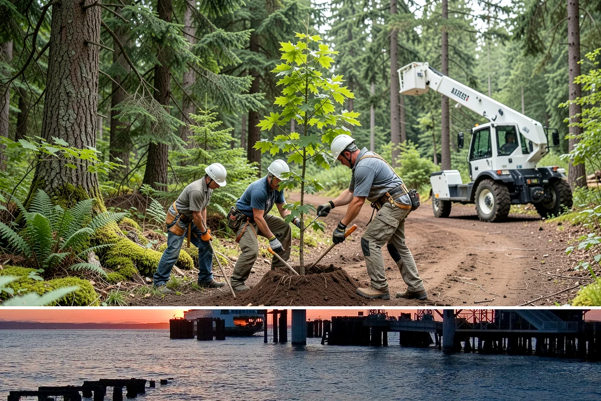 Root zone aeration in Edmonds, Snohomish County, WA - This service works year-round in the Puget Sound climate but yields best results during dormant seasons or mild periods to avoid...