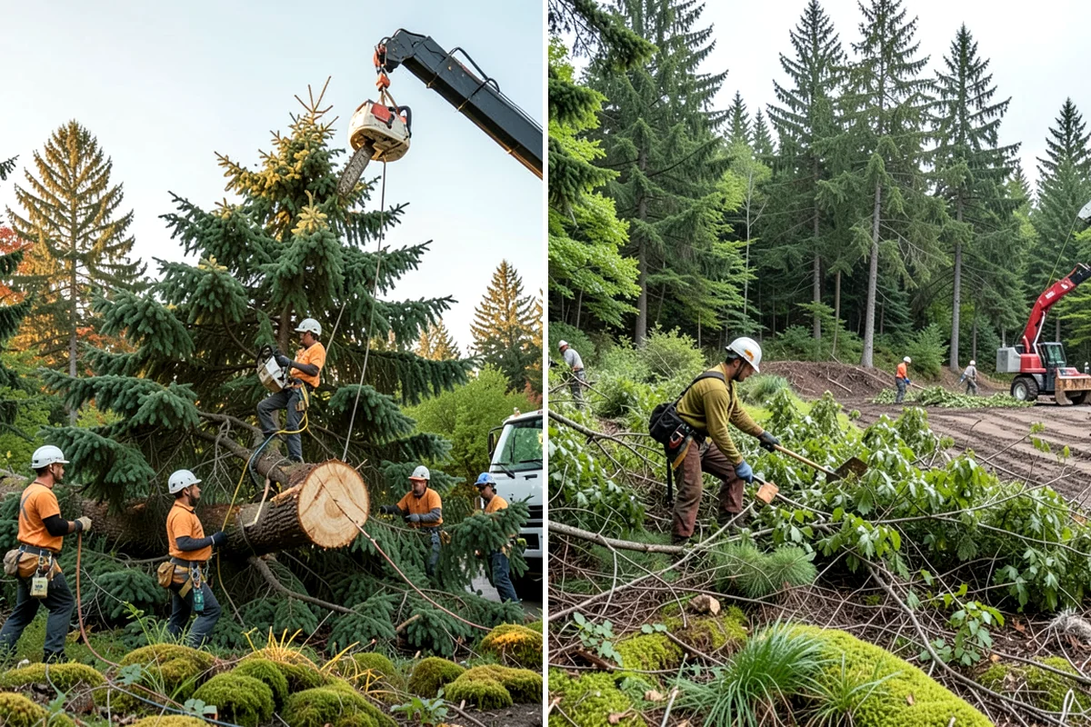 Root zone aeration in Enumclaw, King County, WA - Inspect the tree and its site