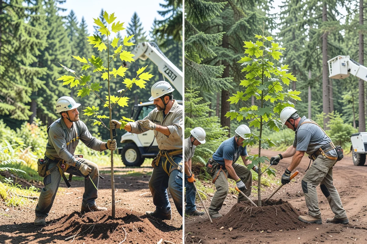 Root zone aeration in Gold Bar, Snohomish County, WA - Inspect the tree and its site