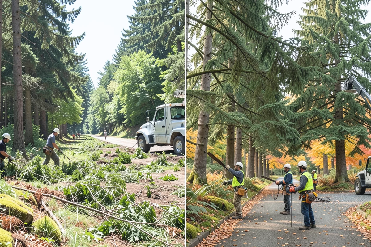 Root zone aeration in Hamilton, Skagit County, WA - Inspect the tree and its site