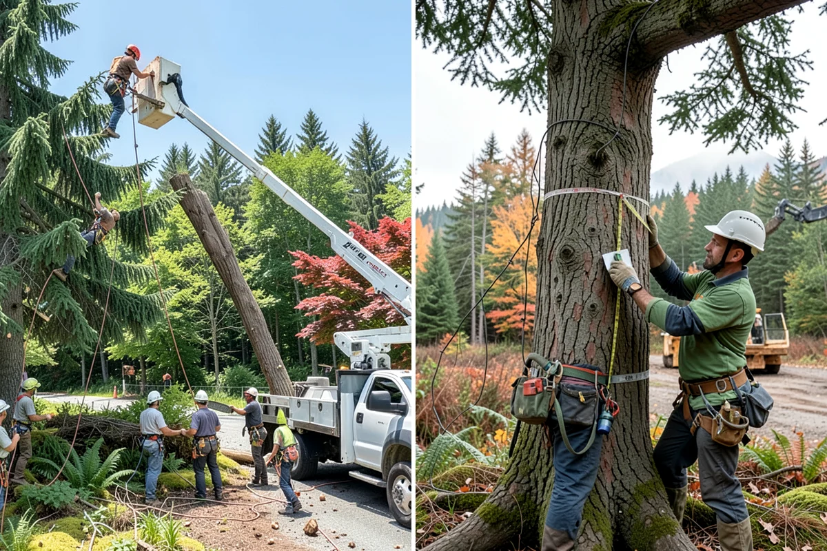 Root zone aeration in Kenmore, King County, WA - Inspect the tree and its site