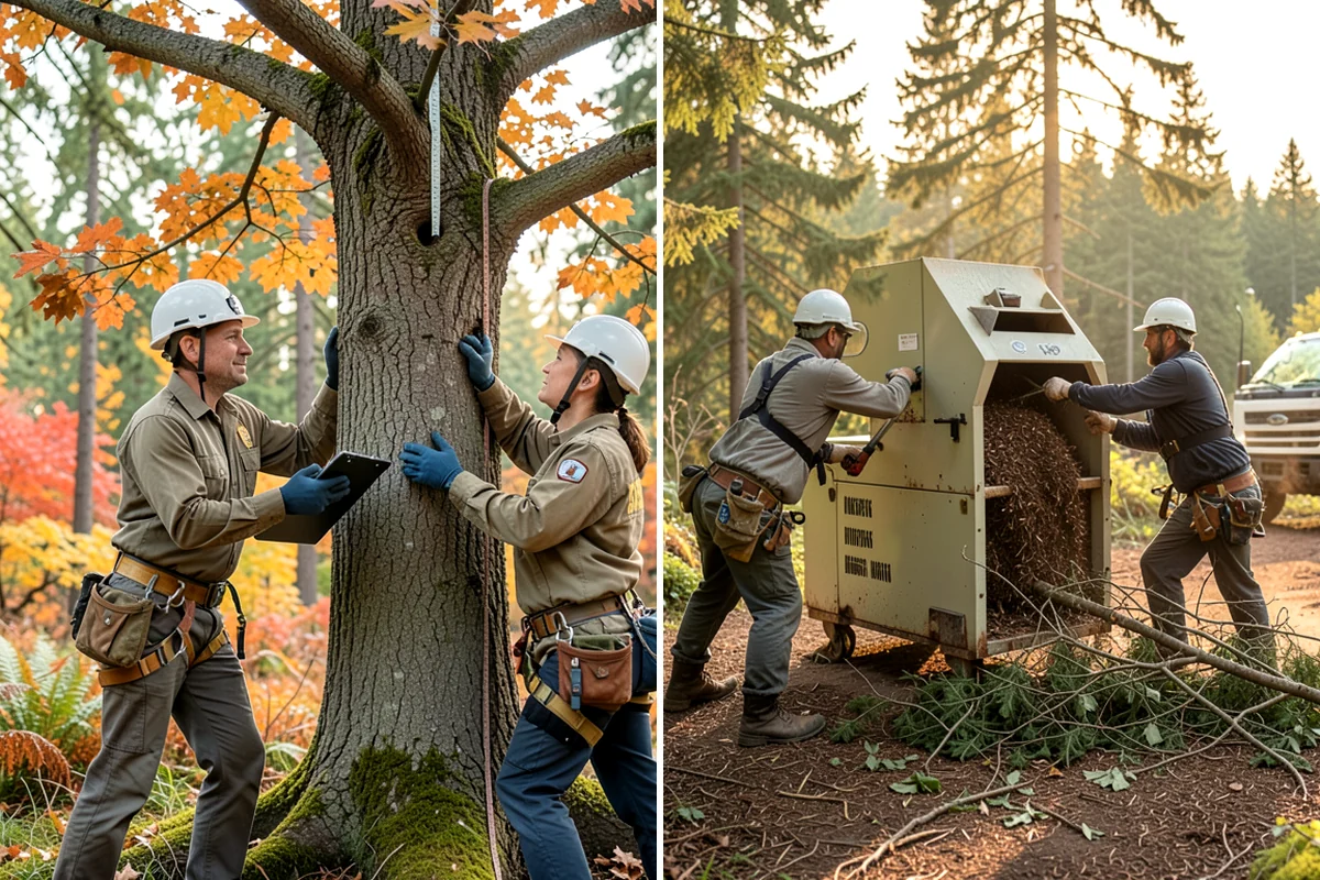 Root zone aeration in Lakewood, Pierce County, WA - Inspect the tree and its site
