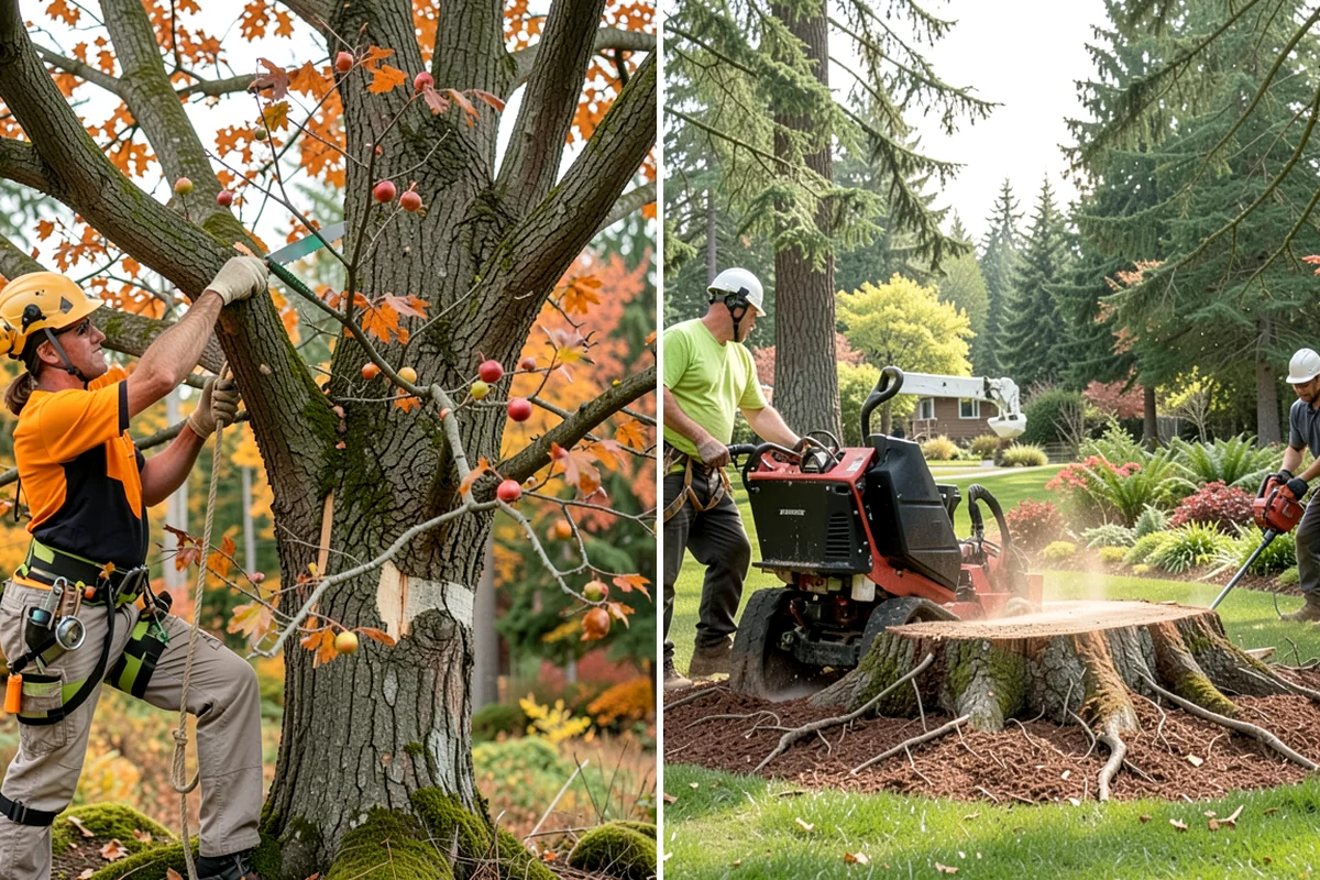 Root zone aeration in Lyman, Skagit County, WA - Inspect the tree and its site
