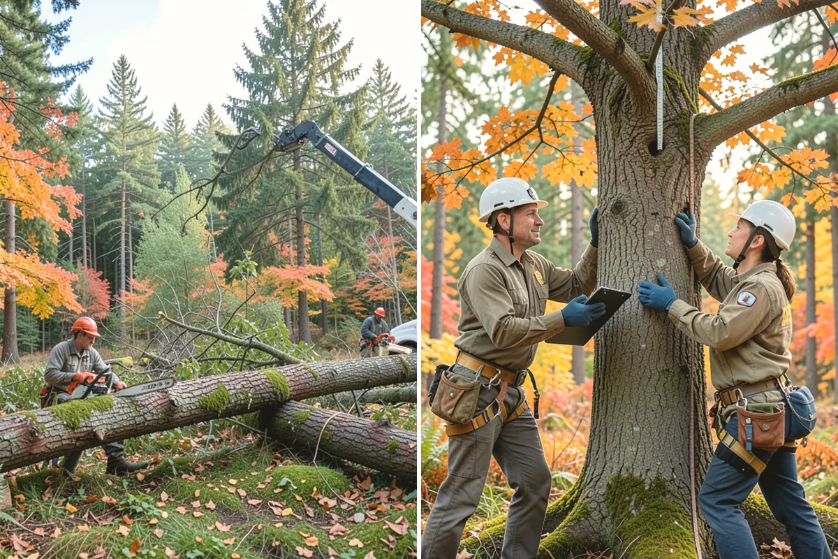 Root zone aeration in Mercer Island, King County, WA - Inspect the tree and its site