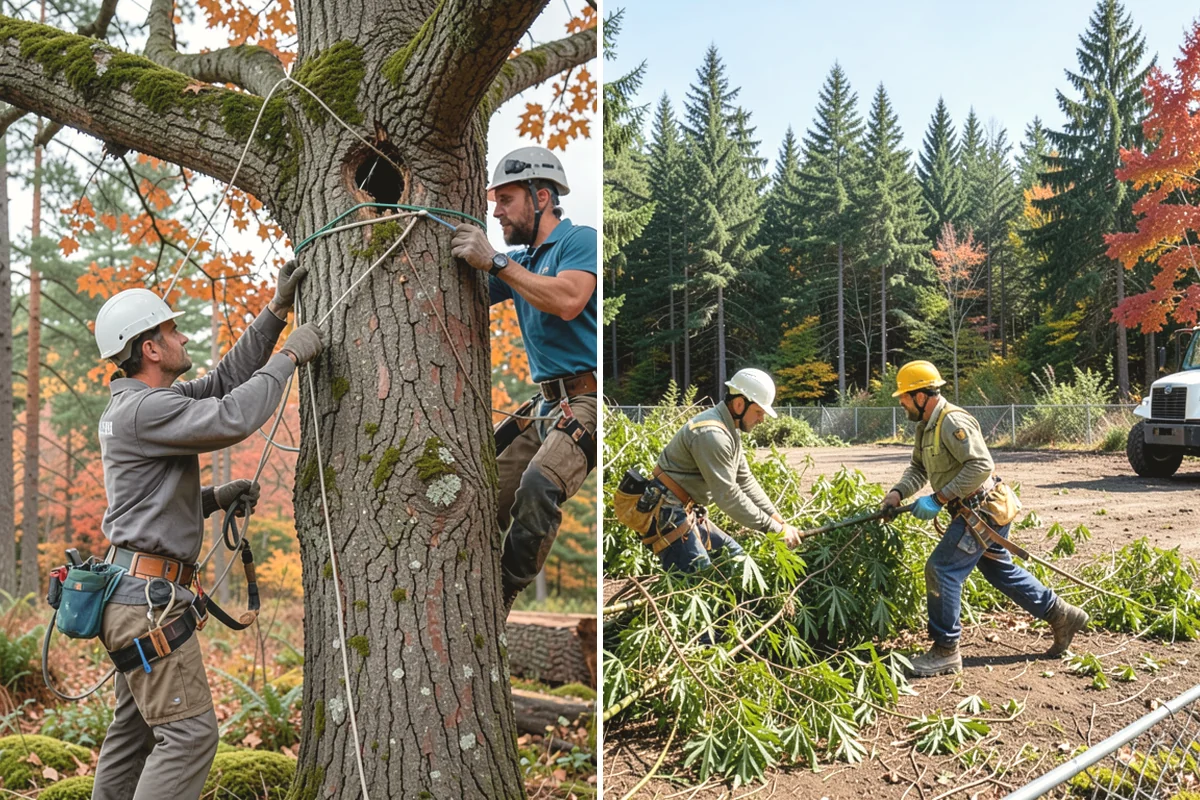 Root zone aeration in Mountlake Terrace, Snohomish County, WA - Inspect the tree and its site