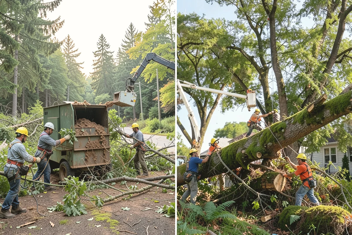 Root zone aeration in Ruston, Pierce County, WA - Inspect the tree and its site