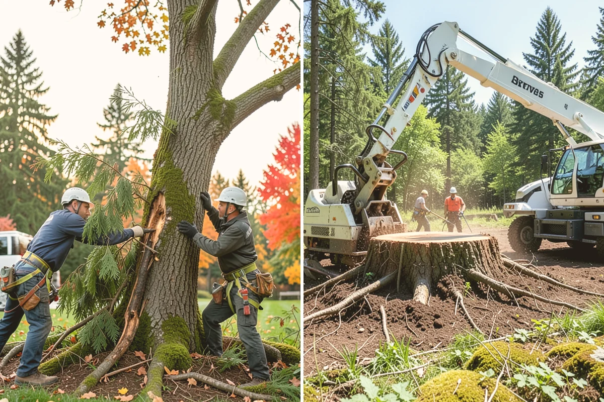 Root zone aeration in Sammamish, King County, WA - Inspect the tree and its site