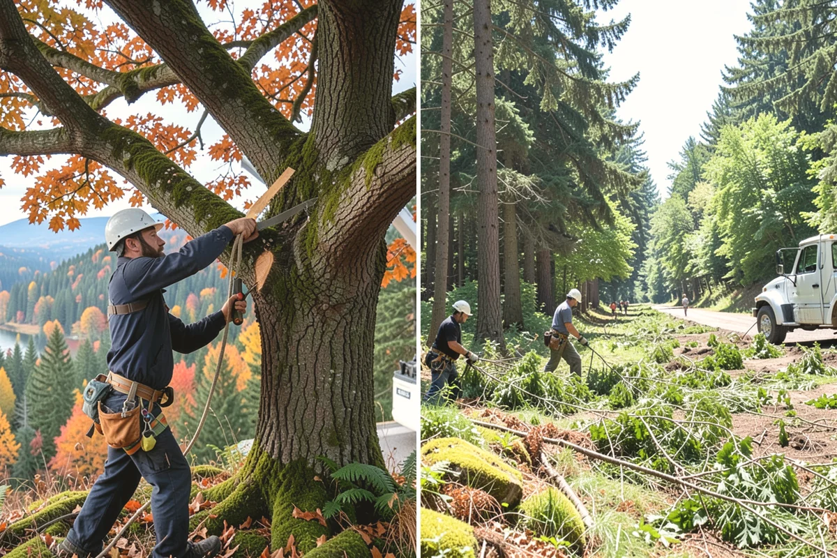 Root zone aeration in Steilacoom, Pierce County, WA - Inspect the tree and its site