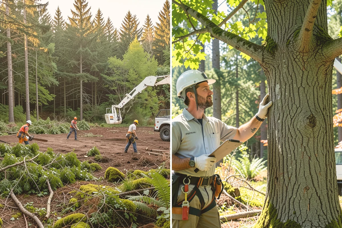 Seasonal pruning in Algona, King County, WA - Assess canopy condition and pruning objectives