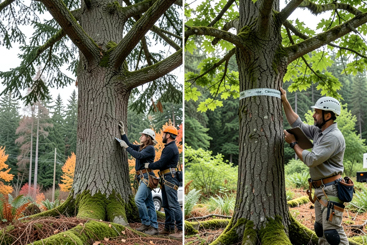 Seasonal pruning in Arlington, Snohomish County, WA - Assess canopy condition and pruning objectives