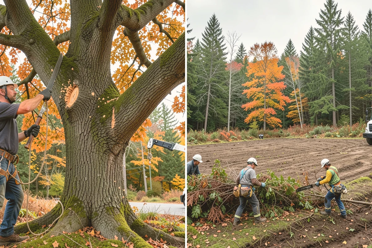 Seasonal pruning in Bellevue, King County, WA - Assess canopy condition and pruning objectives