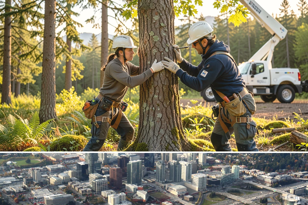 Seasonal pruning in Bellevue, King County, WA - In the Puget Sound climate, seasonal pruning should be timed to match species-specific dormancy periods to support health while...