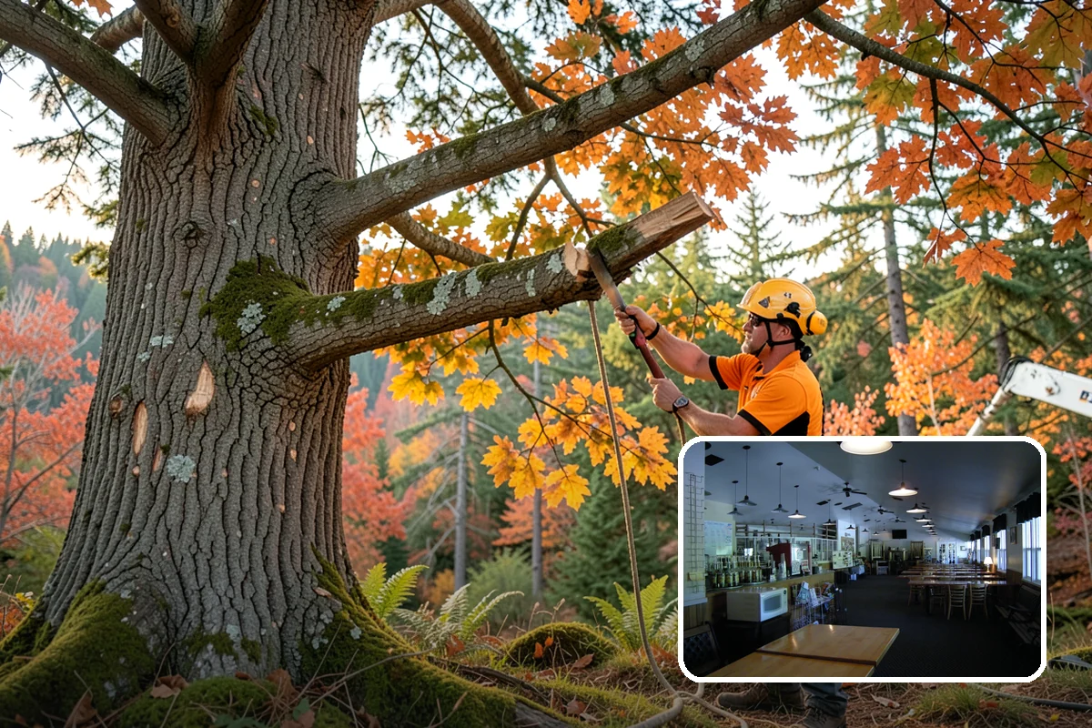 Seasonal pruning in Black Diamond, King County, WA - Improves tree structure, health, and appearance