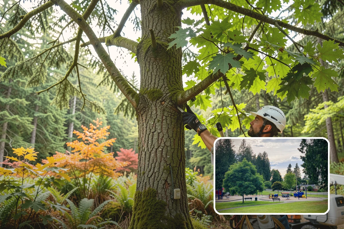 Seasonal pruning in Bonney Lake, Pierce County, WA - Improves tree structure, health, and appearance