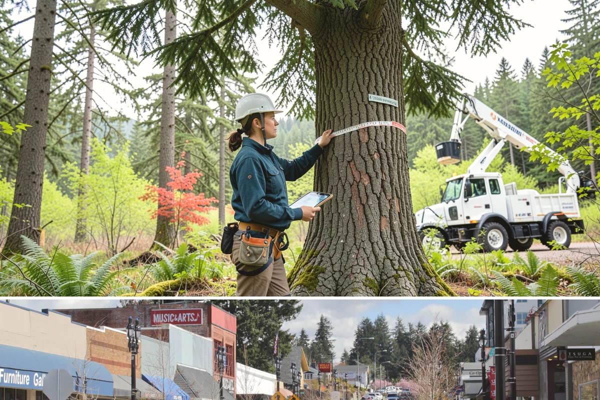 Seasonal pruning in Bothell, King County, WA - In the Puget Sound climate, seasonal pruning should be timed to match species-specific dormancy periods to support health while...