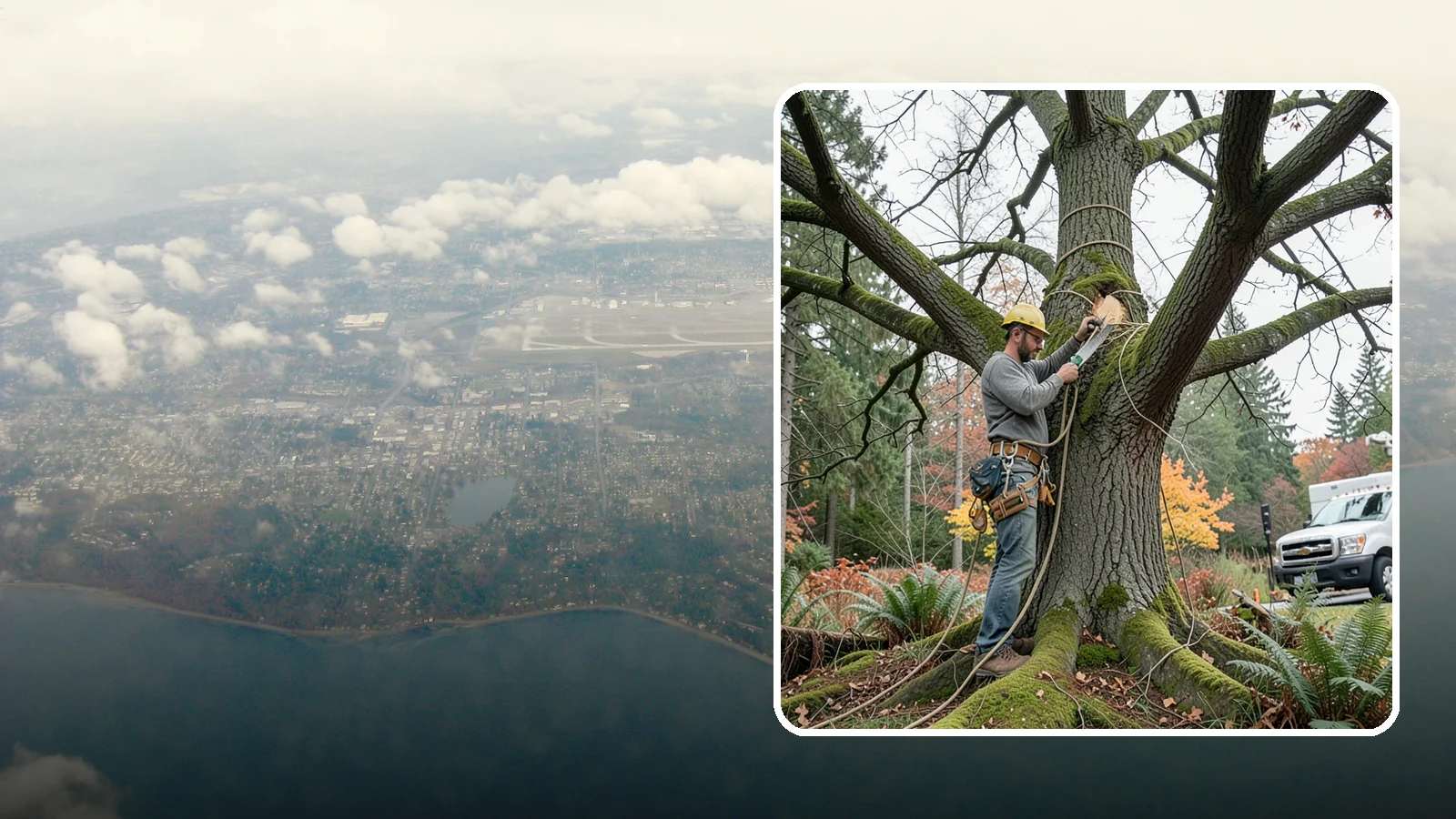 Seasonal pruning in Burien, King County, WA - Pruning timed to a tree's seasonal cycle.