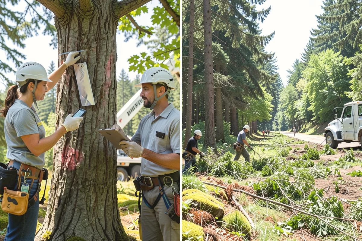 Seasonal pruning in Carbonado, Pierce County, WA - Assess canopy condition and pruning objectives