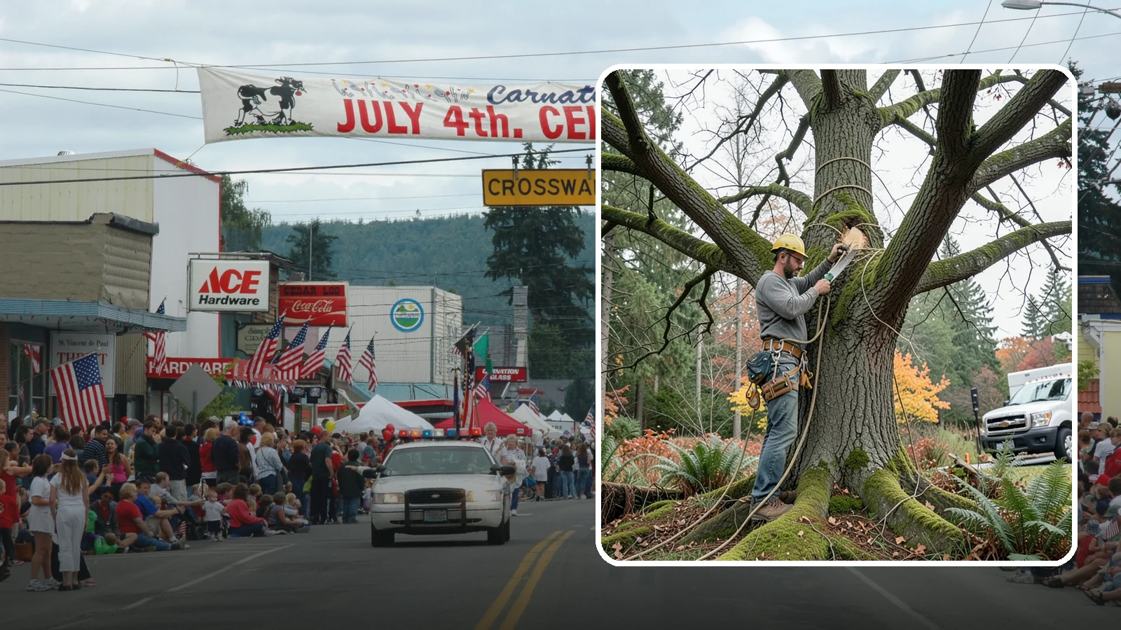 Seasonal pruning in Carnation, King County, WA - Pruning timed to a tree's seasonal cycle.